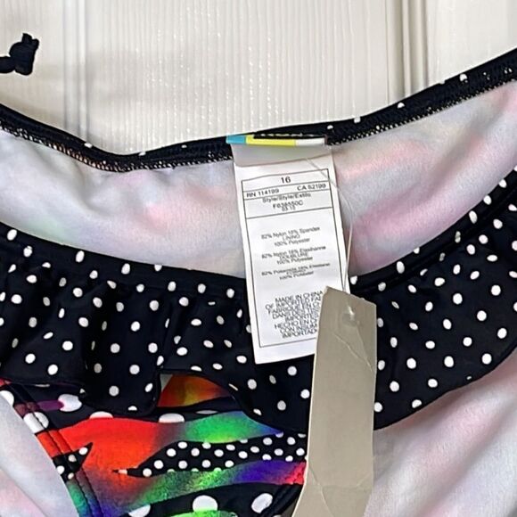 Girls Roxy bikini size 16 NWT - Picture 4 of 7